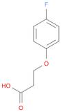 Propanoic acid, 3-(4-fluorophenoxy)-