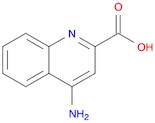 2-Quinolinecarboxylic acid, 4-amino-