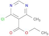 5-Pyrimidinecarboxylic acid, 4-chloro-6-methyl-, ethyl ester