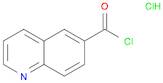 6-Quinolinecarbonyl chloride, hydrochloride (1:1)