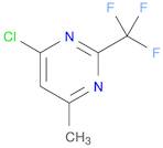 Pyrimidine, 4-chloro-6-methyl-2-(trifluoromethyl)-