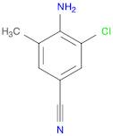 Benzonitrile, 4-amino-3-chloro-5-methyl-