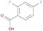 Benzoic acid, 2,4-difluoro-