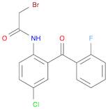 Acetamide, 2-bromo-N-[4-chloro-2-(2-fluorobenzoyl)phenyl]-
