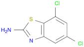 2-Benzothiazolamine, 5,7-dichloro-