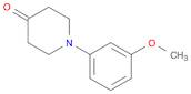 4-Piperidinone, 1-(3-methoxyphenyl)-