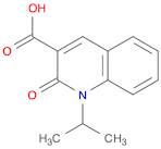 3-Quinolinecarboxylic acid, 1,2-dihydro-1-(1-methylethyl)-2-oxo-