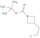 1-Azetidinecarboxylic acid, 3-(2-iodoethyl)-, 1,1-dimethylethyl ester