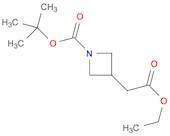 3-Azetidineacetic acid, 1-[(1,1-dimethylethoxy)carbonyl]-, ethyl ester