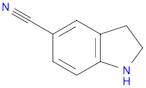 1H-Indole-5-carbonitrile, 2,3-dihydro-