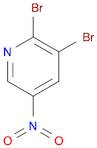 Pyridine, 2,3-dibromo-5-nitro-
