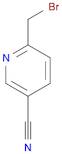 3-Pyridinecarbonitrile, 6-(bromomethyl)-