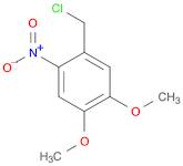 Benzene, 1-(chloromethyl)-4,5-dimethoxy-2-nitro-