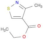 4-Isothiazolecarboxylic acid, 3-methyl-, ethyl ester