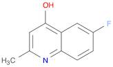 4-Quinolinol, 6-fluoro-2-methyl-
