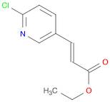 2-Propenoic acid, 3-(6-chloro-3-pyridinyl)-, ethyl ester, (2E)-