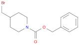 1-Piperidinecarboxylic acid, 4-(bromomethyl)-, phenylmethyl ester