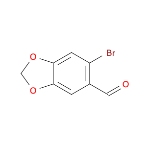 1,3-Benzodioxole-5-carboxaldehyde, 6-bromo-