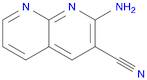 1,8-Naphthyridine-3-carbonitrile, 2-amino-