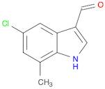 1H-Indole-3-carboxaldehyde, 5-chloro-7-methyl-