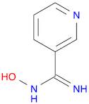 3-Pyridinecarboximidamide, N-hydroxy-