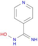 4-Pyridinecarboximidamide, N-hydroxy-