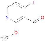3-Pyridinecarboxaldehyde, 4-iodo-2-methoxy-