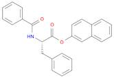 L-Phenylalanine, N-benzoyl-, 2-naphthalenyl ester