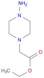 1-Piperazineacetic acid, 4-amino-, ethyl ester