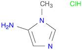 1H-Imidazol-5-amine, 1-methyl-, hydrochloride (1:1)