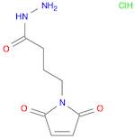 1H-Pyrrole-1-butanoic acid, 2,5-dihydro-2,5-dioxo-, hydrazide, hydrochloride (1:1)