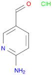 3-Pyridinecarboxaldehyde, 6-amino-, hydrochloride (1:1)