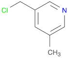 Pyridine, 3-(chloromethyl)-5-methyl-