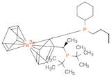Ferrocene, 1-[(1R)-1-[bis(1,1-dimethylethyl)phosphino]ethyl]-2-(dicyclohexylphosphino)-, (2R)-