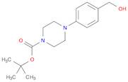 1-Piperazinecarboxylic acid, 4-[4-(hydroxymethyl)phenyl]-, 1,1-dimethylethyl ester
