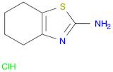 2-Benzothiazolamine, 4,5,6,7-tetrahydro-, hydrochloride (1:1)