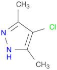 1H-Pyrazole, 4-chloro-3,5-dimethyl-