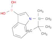 Boronic acid, [1-[(1,1-dimethylethyl)dimethylsilyl]-1H-indol-3-yl]- (9CI)
