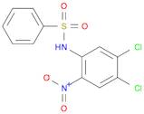 Benzenesulfonamide, N-(4,5-dichloro-2-nitrophenyl)-