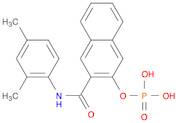 2-Naphthalenecarboxamide, N-(2,4-dimethylphenyl)-3-(phosphonooxy)-