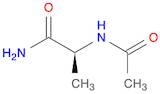 Propanamide, 2-(acetylamino)-, (2S)-