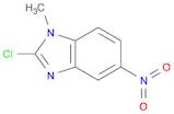 1H-Benzimidazole, 2-chloro-1-methyl-5-nitro-