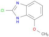 1H-Benzimidazole, 2-chloro-7-methoxy-