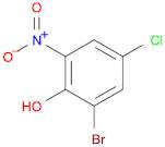 Phenol, 2-bromo-4-chloro-6-nitro-