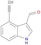 1H-Indole-3-carboxaldehyde, 4-ethynyl-