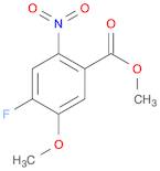 Benzoic acid, 4-fluoro-5-methoxy-2-nitro-, methyl ester