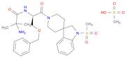 Propanamide, 2-amino-N-[(1R)-2-[1,2-dihydro-1-(methylsulfonyl)spiro[3H-indole-3,4'-piperidin]-1'...