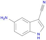 1H-Indole-3-carbonitrile, 5-amino-