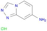 1,2,4-Triazolo[4,3-a]pyridin-7-amine, hydrochloride (1:1)