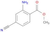 Benzoic acid, 2-amino-4-cyano-, methyl ester